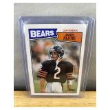 1987 Topps Doug Flutie NFL Rookie Card - Chicago Bears *J