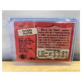 1987 Topps Doug Flutie NFL Rookie Card - Chicago Bears *J