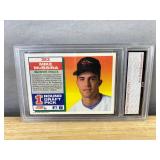 1991 Score Mike Mussina Graded Rookie Card FGS Gem Mint 10 - Baltimore Orioles *J