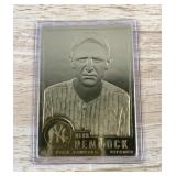 2000 Herb Pennock 22kt Gold MLB New York Yankees Baseball Card