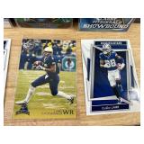 NFL Football Wide Receiver Trading Card Lot - 34 Cards *J