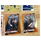 NFL Football Wide Receiver Trading Card Lot - 34 Cards *J