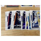 NFL Football Wide Receiver Trading Card Lot - 34 Cards *J