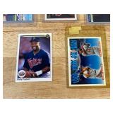 Minnesota Twins Baseball Card Lot - Kirby Puckett, Paul Molitor and More *J