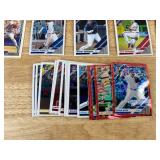 MLB Baseball Card Lot - 31 Cards with Stars, Inserts & Foils *J