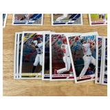 MLB Baseball Card Lot - 31 Cards with Stars, Inserts & Foils *J