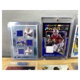 15 Football Trading Card Lot - Rookie Inserts, Relics, Stars *J