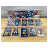 15 Card NFL Football Rookie & Star Player Lot - Achane, Stroud, Diggs and more