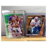 15 Card NFL Football Rookie & Star Player Lot - Achane, Stroud, Diggs and more