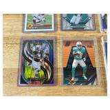 15 Card NFL Football Rookie & Star Player Lot - Achane, Stroud, Diggs and more
