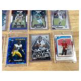 15 Card NFL Football Rookie & Star Player Lot - Achane, Stroud, Diggs and more