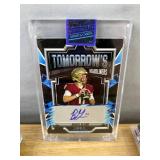 NFL Football Card Lot with Brock Glenn Auto, Burrow, Strahan, Taylor and more *J