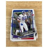 NFL Football Card Lot with Brock Glenn Auto, Burrow, Strahan, Taylor and more *J
