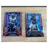 NFL Football Card Lot with Brock Glenn Auto, Burrow, Strahan, Taylor and more *J