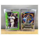 MLB Baseball Randy Arozarena Bowman Green 208/399 & Clayton Kershaw Star Command Cards