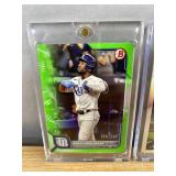MLB Baseball Randy Arozarena Bowman Green 208/399 & Clayton Kershaw Star Command Cards
