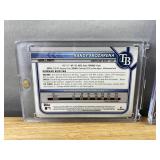 MLB Baseball Randy Arozarena Bowman Green 208/399 & Clayton Kershaw Star Command Cards