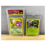 Pokemon Card Lot: Koffing Graded Near Mint 8 & Shiftry Holo