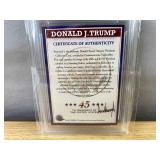 2024 Merrick Mint Donald Trump Assassination Attempt Graded Card WCG 10 GEM-MT