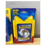 Pokemon Trading Card Game Factory Sealed Three-Pack Lot with Boosters & Foils - Brand New