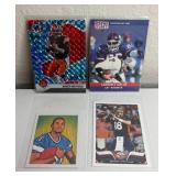NFL Football Hall of Famer Trading Card Lot - Peyton Manning, Calvin Johnson, More *M