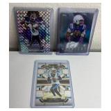 NFL Football Rookie/Star QB Card Lot - Jackson, Young, Richardson Panini & Topps *M