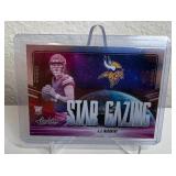 NFL Football 2023 Bryce Young Fire Forged RC & 2024 J.J. McCarthy Star Gazing RC Cards