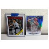 Topps Anthony Rizzo Relic Card and Mike Trout Stars of MLB Baseball Card *M