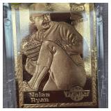 Nolan Ryan 22Kt Gold Pro Mint Baseball Card