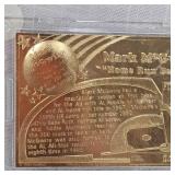 Mark McGwire 22 Kt Gold Pro Mint Baseball Card