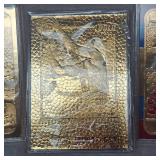 1998 Fleer Chicago Bulls 23 Kt Gold 4 Card Set