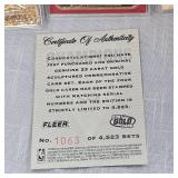 1998 Fleer Chicago Bulls 23 Kt Gold 4 Card Set