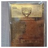1998 Fleer Chicago Bulls 23 Kt Gold 4 Card Set
