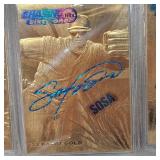 Vintage 1998 Scoreboard 23Kt Gold, Set of Three, As New