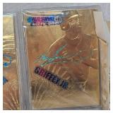 Vintage 1998 Scoreboard 23Kt Gold, Set of Three, As New