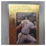 1995 Premiere Mint 22Kt Gold Signature Cal Ripken Jr Card