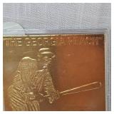 1996 Ty Cobb 22Kt Gold Performance Series Card