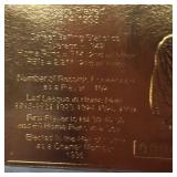 1996 Babe Ruth 22Kt Gold Performance Series Card