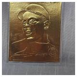 1996 Willy Mays 22Kt Gold Performance Series Card