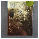 1997 Ted Williams 22Kt Boston Red Sox Card