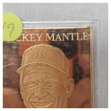 1995 Mickey Mantle Fine Bronze Card