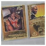 1999 UpperDeck 22Kt Michael Jordan, Set of 5