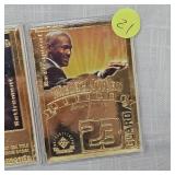 1999 UpperDeck 22Kt Michael Jordan, Set of 5