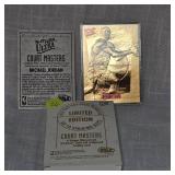 1996-97 Fleer 23Kt Michael Jordan Court Masters Card