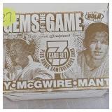 1998 Bleachers Genuine Gemstone Gems of the Game 23Kt(8 Cards)