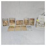 1998 Bleachers Genuine Gemstone Gems of the Game 23Kt(8 Cards)
