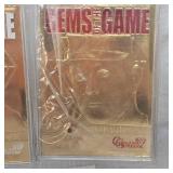 1998 Bleachers Genuine Gemstone Gems of the Game 23Kt(8 Cards)