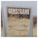 1998 Bleachers Genuine Gemstone Gems of the Game 23Kt(8 Cards)