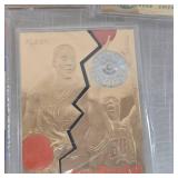 1998 Fleer 23Kt Gemstones Chicago Bulls Set (7 Cards)