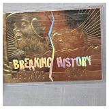 1998 McGwire and Sosa 23Kt Breaking History Card